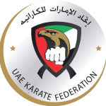 UAE Karate Federation logo – official emblem – Arabic text